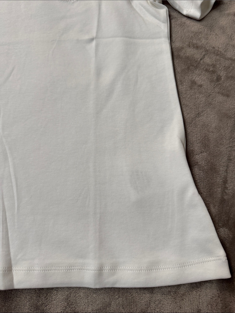 Dior White Embroidered Crest Tee - Picture 6 of 7